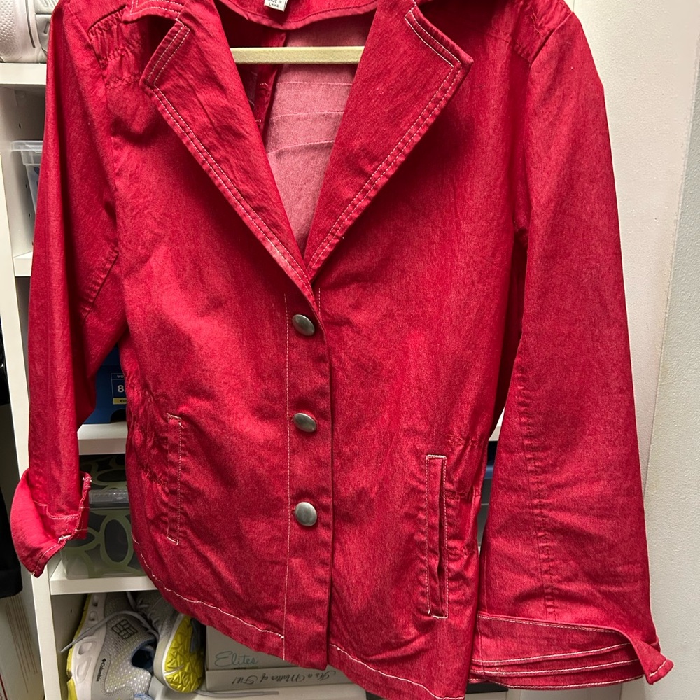 Joan Rivers Red Women's Jacket